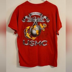 USMC Red Tshirt
